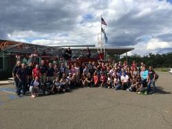 2017 Resident Assistant Fire Safety Training Group Photo