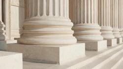 columns on front of courthouse