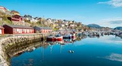 Panorama of Kristiansund, Norway